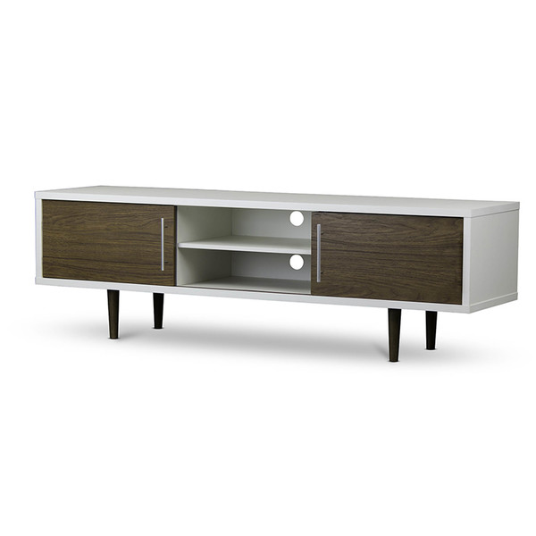 Baxton Studio Gemini Wood Contemporary TV Stand 111-5483